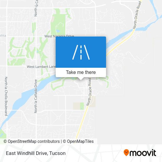 East Windhill Drive map