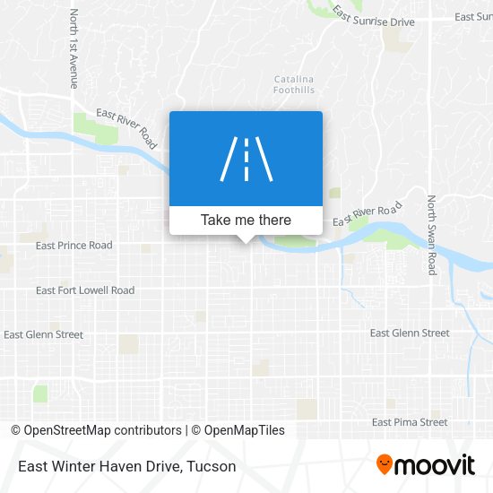 Mapa de East Winter Haven Drive