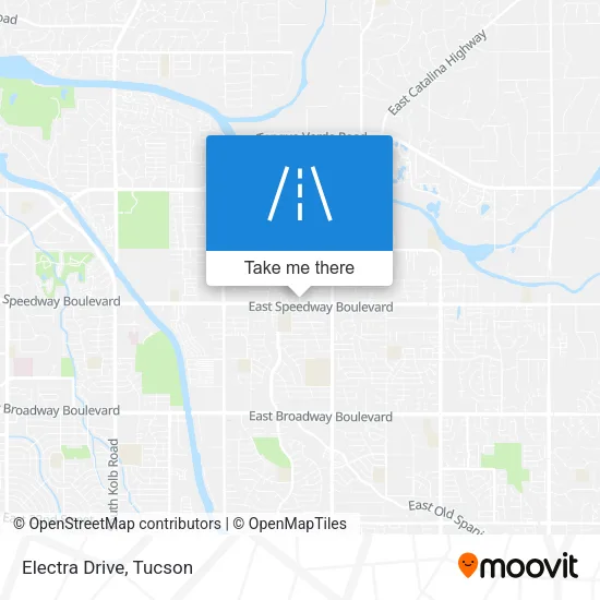 Electra Drive map