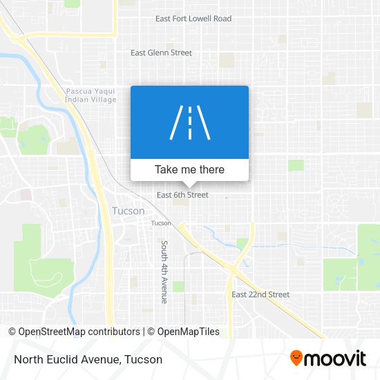 Mapa de North Euclid Avenue