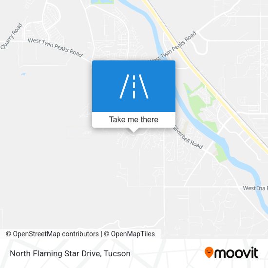 Mapa de North Flaming Star Drive