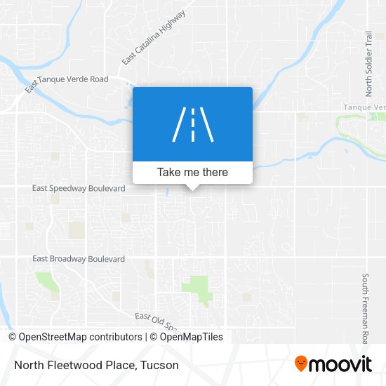 North Fleetwood Place map