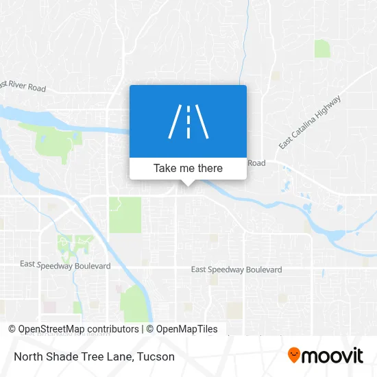 North Shade Tree Lane map