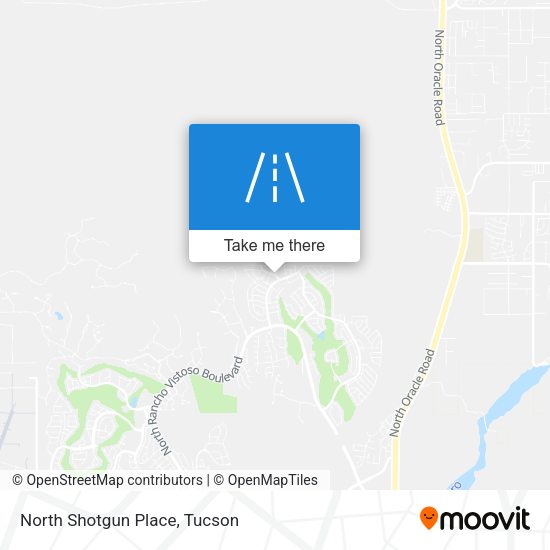 North Shotgun Place map