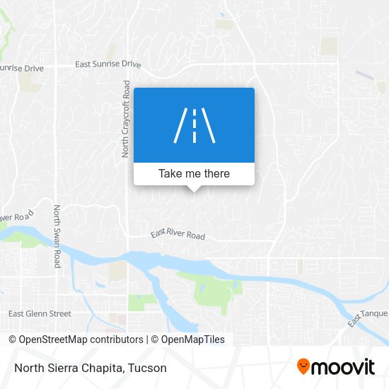 Mapa de North Sierra Chapita