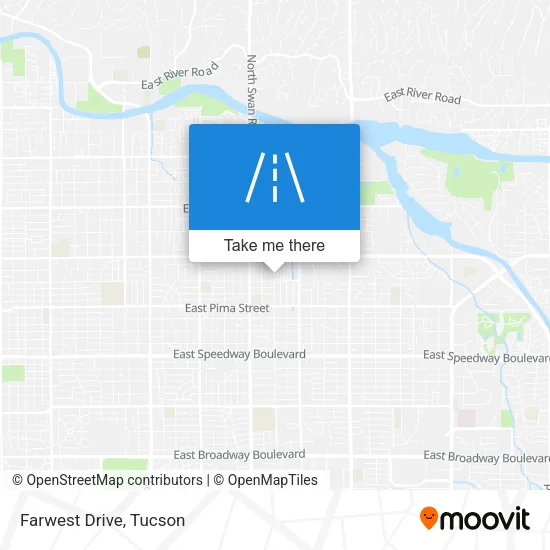 Farwest Drive map