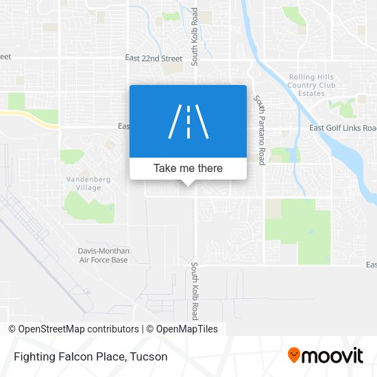 Mapa de Fighting Falcon Place