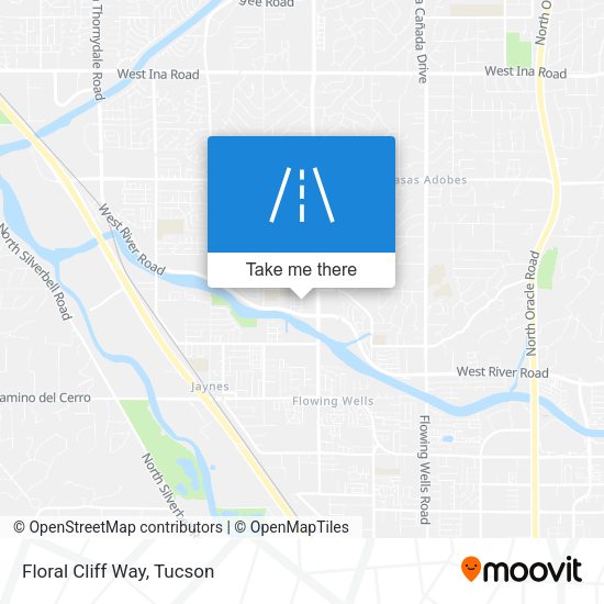 Mapa de Floral Cliff Way