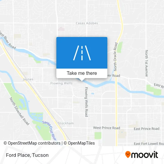Ford Place map