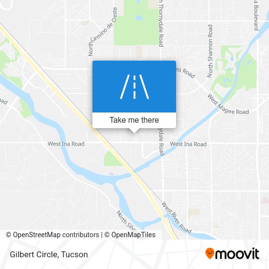Mapa de Gilbert Circle