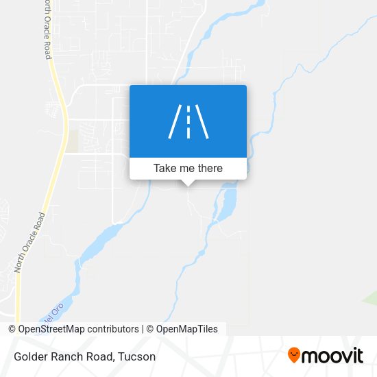 Mapa de Golder Ranch Road