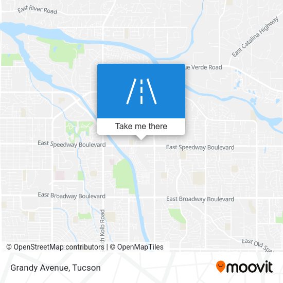 Mapa de Grandy Avenue