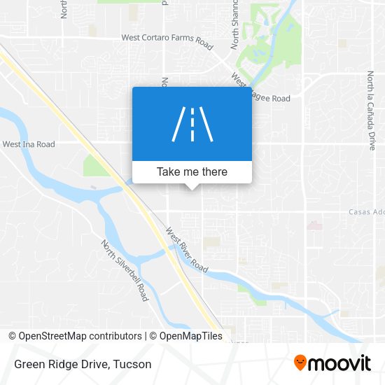 Mapa de Green Ridge Drive