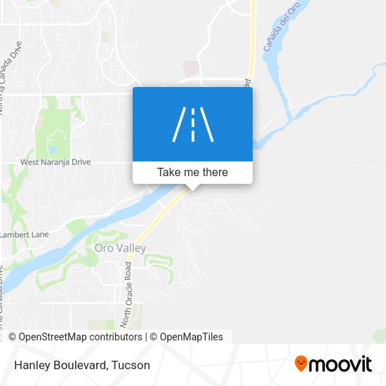 Mapa de Hanley Boulevard