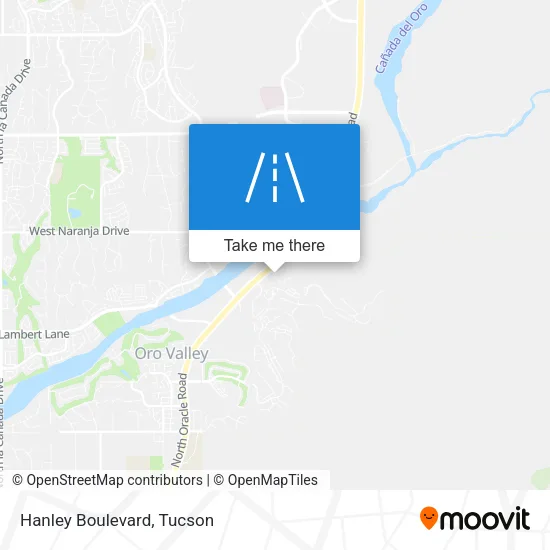 Hanley Boulevard map