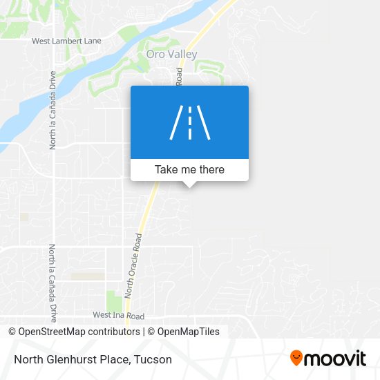 North Glenhurst Place map
