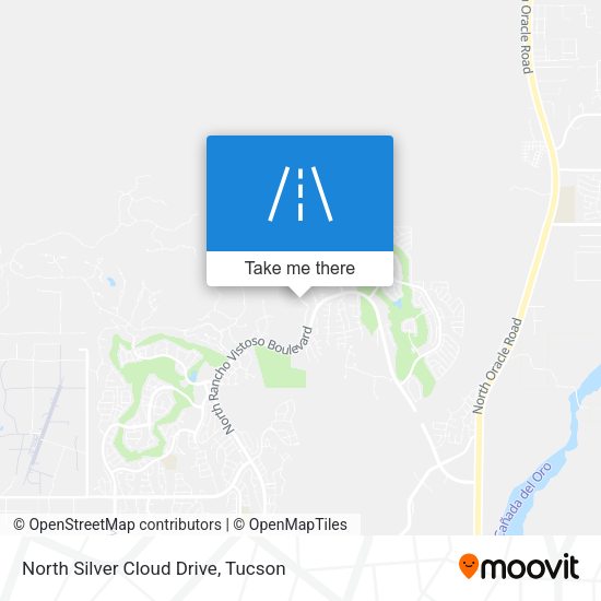 Mapa de North Silver Cloud Drive