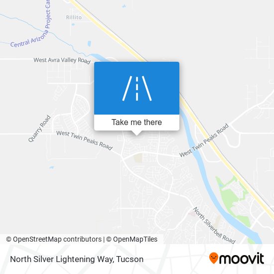 Mapa de North Silver Lightening Way