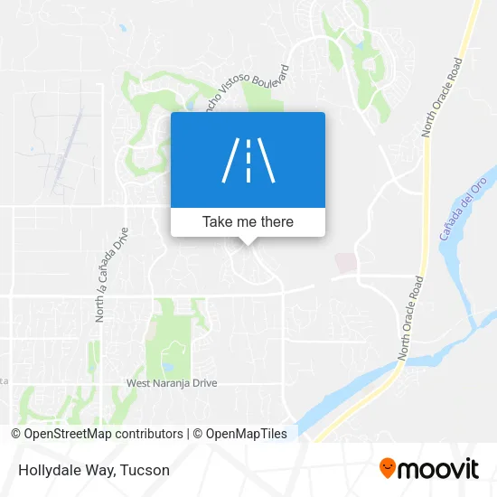 Hollydale Way map