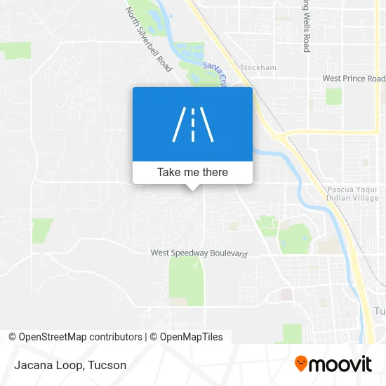 Jacana Loop map