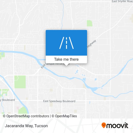 Mapa de Jacaranda Way