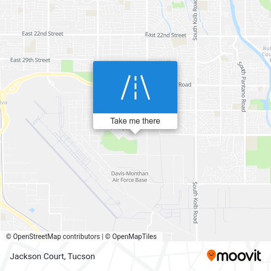 Mapa de Jackson Court
