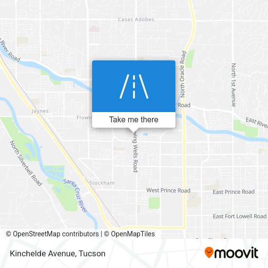 Mapa de Kinchelde Avenue