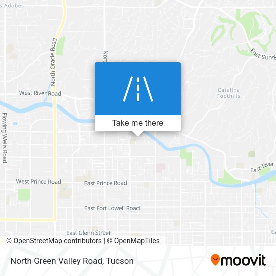 Mapa de North Green Valley Road