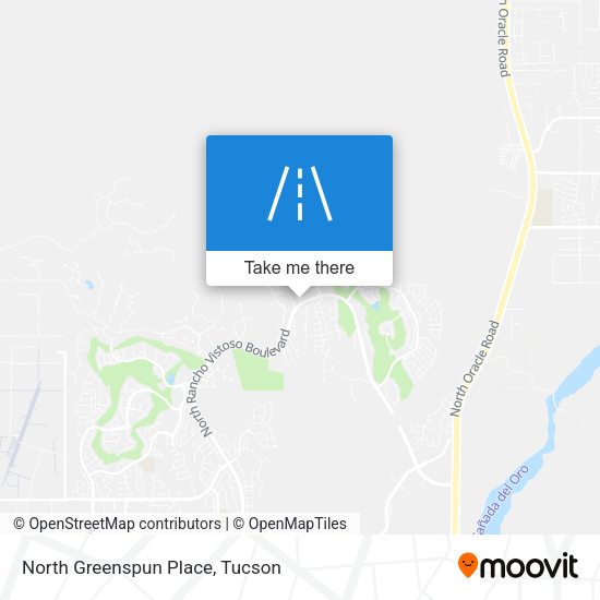 Mapa de North Greenspun Place