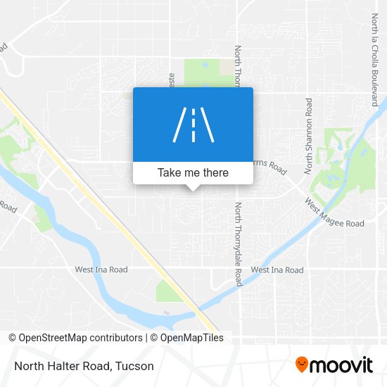 Mapa de North Halter Road