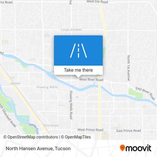 Mapa de North Hansen Avenue