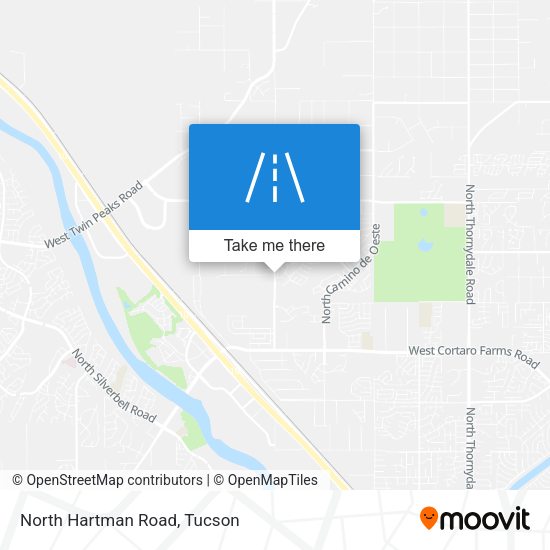 Mapa de North Hartman Road