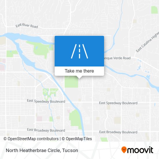Mapa de North Heatherbrae Circle