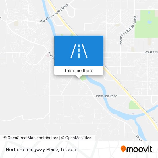 North Hemingway Place map