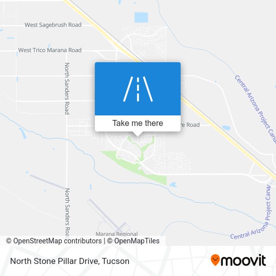North Stone Pillar Drive map