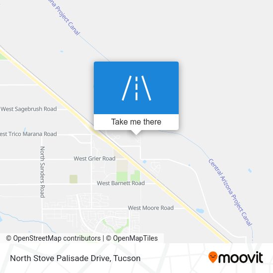 North Stove Palisade Drive map