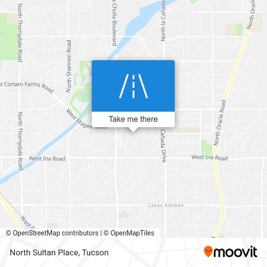 Mapa de North Sultan Place