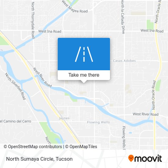 North Sumaya Circle map