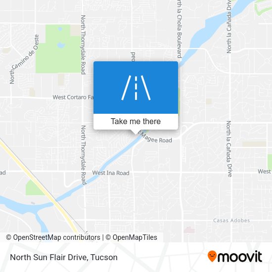 Mapa de North Sun Flair Drive