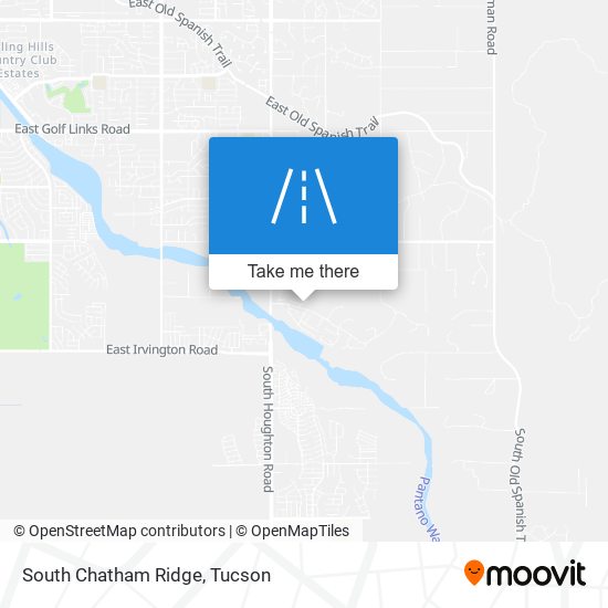 Mapa de South Chatham Ridge