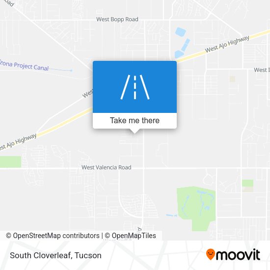 Mapa de South Cloverleaf