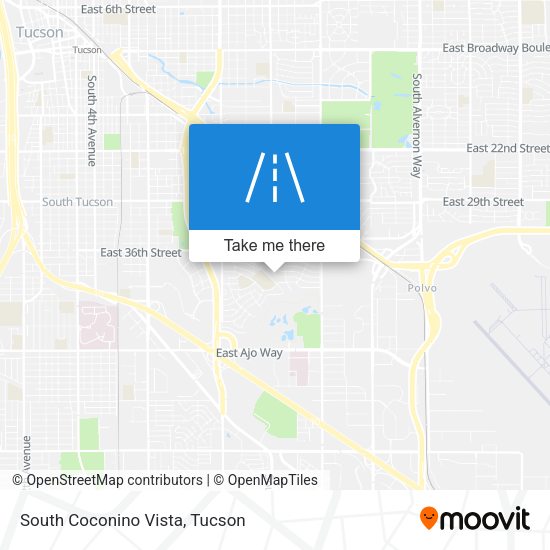Mapa de South Coconino Vista