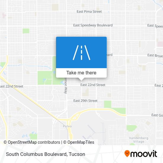 South Columbus Boulevard map