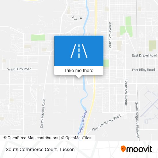 South Commerce Court map