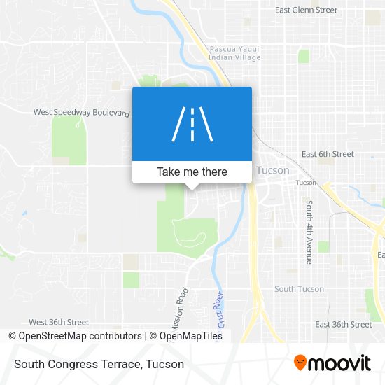 South Congress Terrace map