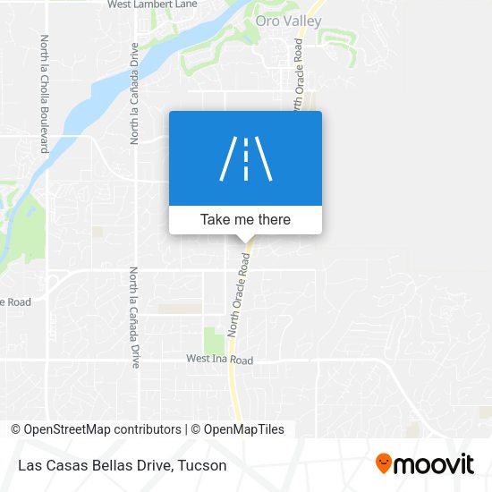 Las Casas Bellas Drive map