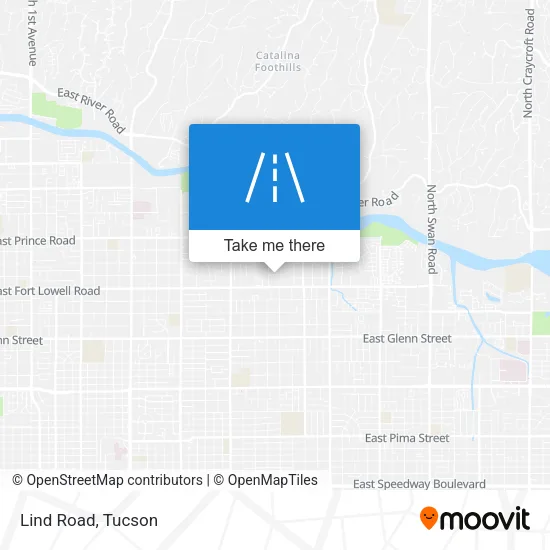 Lind Road map