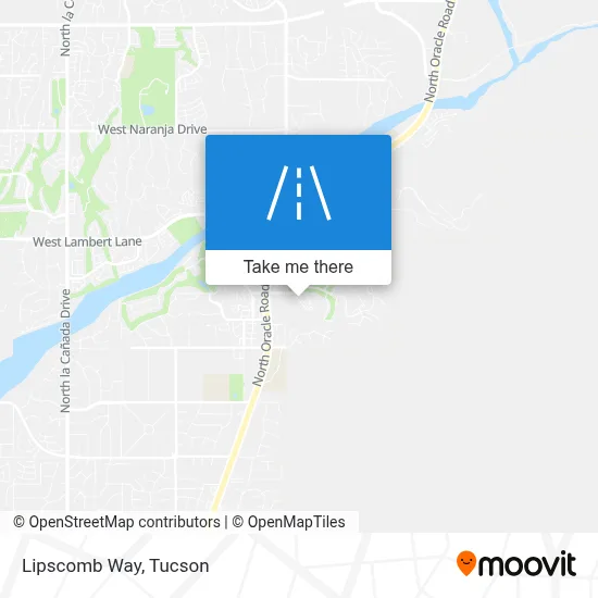 Lipscomb Way map