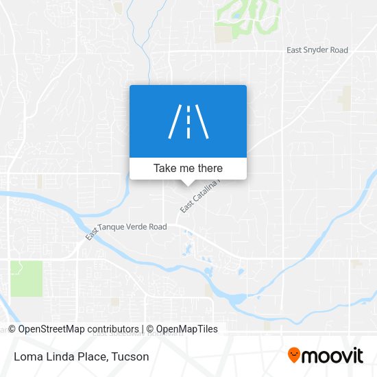 Mapa de Loma Linda Place