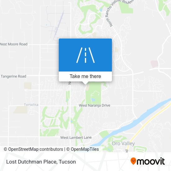 Lost Dutchman Place map